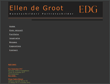 Tablet Screenshot of helenadegroot.com